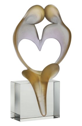 Скульптура hearts DAUM разноцветного цвета, арт. 05239 | Фото 1 (Статус проверки: Проверена категория; Ограничения доставки: fragile-2)