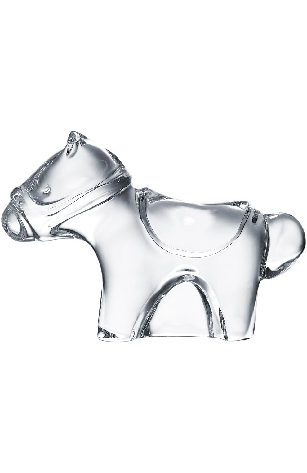 Мужского скульптура minimals cheval BACCARAT прозрачного цвета, арт. 2 802 122 | Фото 1