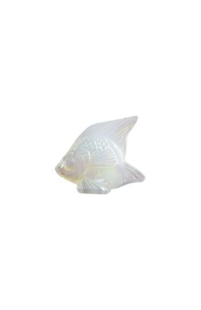 Скульптура fish LALIQUE прозрачного цвета, арт. 10307700 | Фото 1 (Статус проверки: Проверена категория; Интерьер_коллекция: Fish; Ограничения доставки: fragile-2)