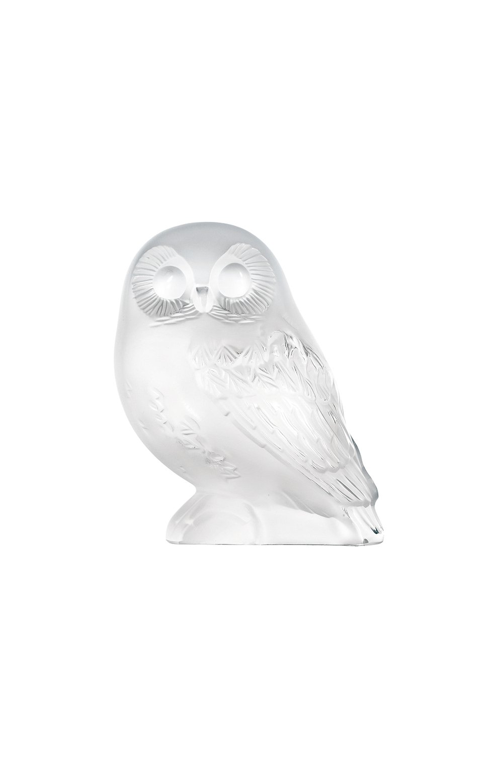 Мужского скульптура owl LALIQUE прозрачного цвета, арт. 1402100 | Фото 1