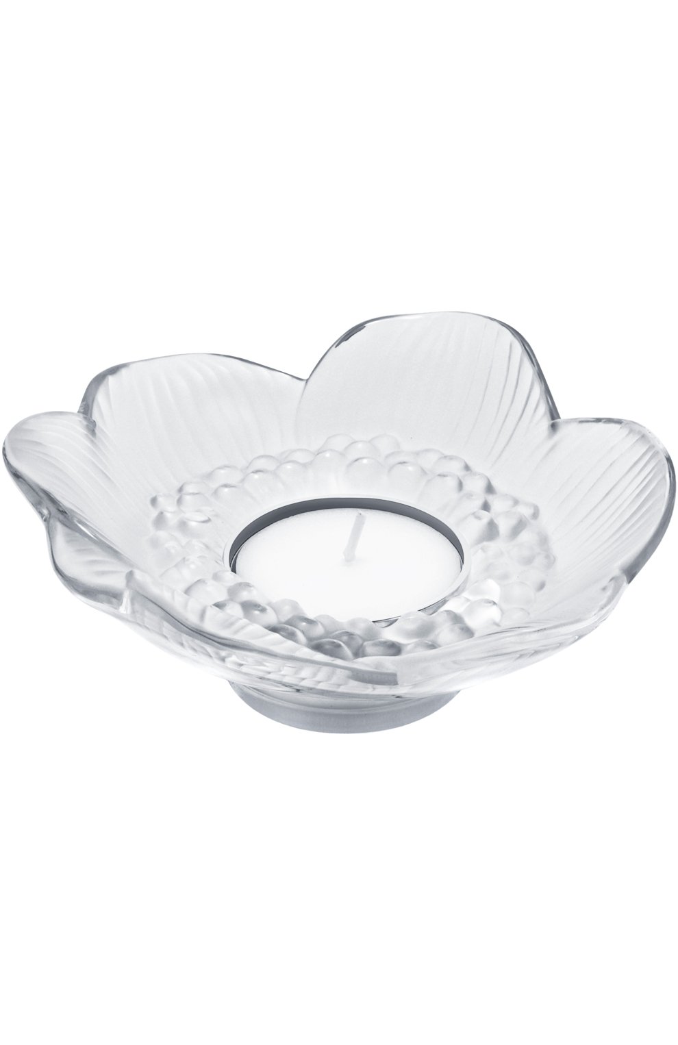 Мужского подсвечник anemone LALIQUE прозрачного цвета, арт. 10443500 | Фото 1