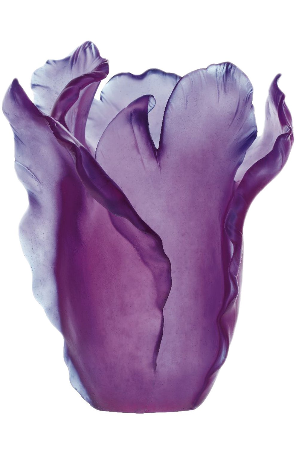 Ваза tulipe DAUM фиолетового цвета, арт. 03574-6 | Фото 1 (Статус проверки: Проверена категория; Ограничения доставки: fragile-2)