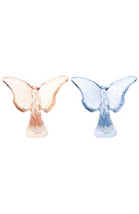 Мужского набор из 2-х бабочек LALIQUE разноцветного цвета по цене 30900 руб., арт. 10370800 | Фото 1 Мужского набор из 2-х бабочек LALIQUE разноцветного цвета, арт. 10370800 | Фото 1