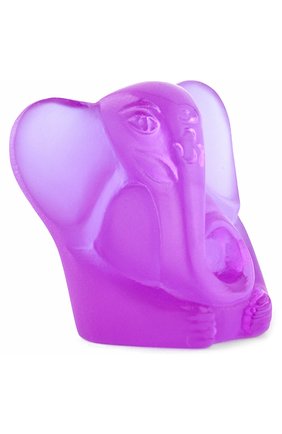 Скульптура ganesh DAUM фиолетового цвета, арт. 05288-1/C | Фото 2 (Статус проверки: Проверена категория; Ограничения доставки: fragile-2)