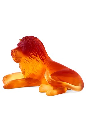 Мужского скульптура lion DAUM желтого цвета по цене 52700 руб., арт. 03318-1 | Фото 2 Мужского скульптура lion DAUM желтого цвета, арт. 03318-1 | Фото 2