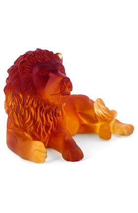 Мужского скульптура lion DAUM желтого цвета по цене 52700 руб., арт. 03318-1 | Фото 3 Мужского скульптура lion DAUM желтого цвета, арт. 03318-1 | Фото 3