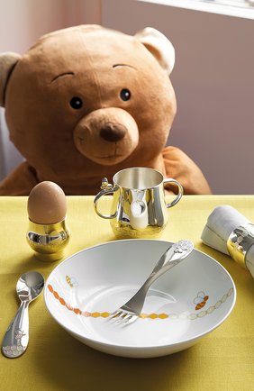 Мужского чашка с ручками beebee CHRISTOFLE серебряного цвета по цене 25700 руб., арт. 04260705 | Фото 3 Мужского чашка с ручками beebee CHRISTOFLE серебряного цвета, арт. 04260705 | Фото 3