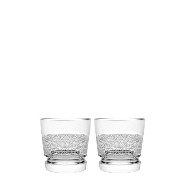 фото Набор из 2-х стаканов для виски jardin d'eden christofle