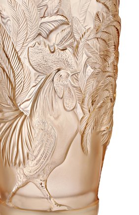 Мужского ваза rooster LALIQUE золотого цвета по цене 75050 руб., арт. 10549100 | Фото 2 Мужского ваза rooster LALIQUE золотого цвета, арт. 10549100 | Фото 2
