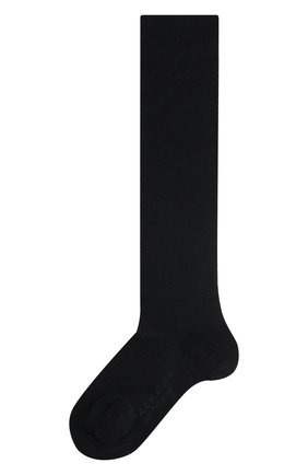 Женские гольфы softmerino из смеси шерсти и хлопка FALKE черного цвета по цене 2030 руб., арт. 47438_ | Фото 1 Женские гольфы softmerino из смеси шерсти и хлопка FALKE черного цвета, арт. 47438_ | Фото 1