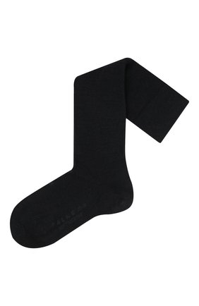 Женские гольфы softmerino из смеси шерсти и хлопка FALKE черного цвета по цене 2030 руб., арт. 47438_ | Фото 2 Женские гольфы softmerino из смеси шерсти и хлопка FALKE черного цвета, арт. 47438_ | Фото 2