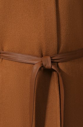 Женская коричневая пончо из смеси кашемира и шерсти Loro Piana, арт. FAG3847/VVIC купить в ЦУМ | Фото №5 Пончо из смеси кашемира и шерсти Loro Piana коричневая | Фото №5
