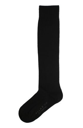 Женские гольфы softmerino из смеси шерсти и хлопка FALKE черного цвета по цене 2030 руб., арт. 47438_ | Фото 1 Женские гольфы softmerino из смеси шерсти и хлопка FALKE черного цвета, арт. 47438_ | Фото 1