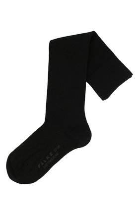 Женские гольфы softmerino из смеси шерсти и хлопка FALKE черного цвета по цене 2030 руб., арт. 47438_ | Фото 2 Женские гольфы softmerino из смеси шерсти и хлопка FALKE черного цвета, арт. 47438_ | Фото 2