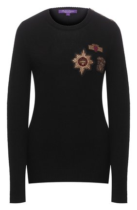 Женский кашемировый пуловер RALPH LAUREN черного цвета по цене 130500 руб., арт. 290732711 | Фото 1 Женский кашемировый пуловер RALPH LAUREN черного цвета, арт. 290732711 | Фото 1