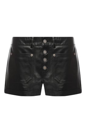 Женские кожаные мини-шорты SAINT LAURENT черного цвета по цене 175500 руб., арт. 545803/YC20C | Фото 1 Женские кожаные мини-шорты SAINT LAURENT черного цвета, арт. 545803/YC20C | Фото 1