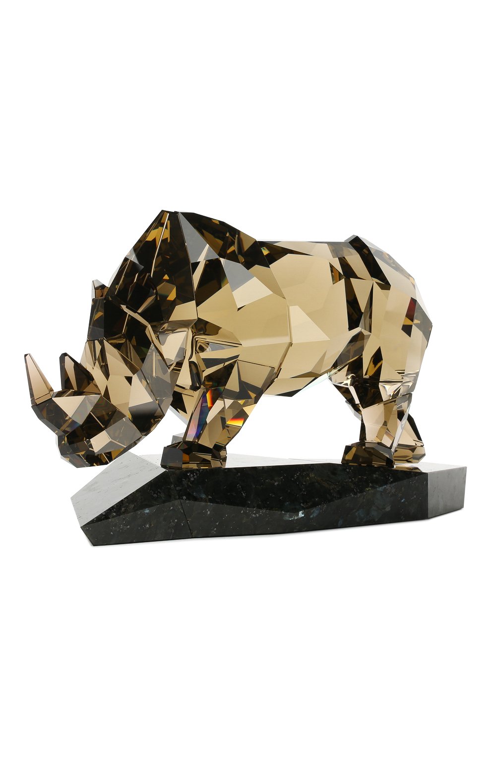 Мужского статуэтка rhinoceros SWAROVSKI желтого цвета по цене 99900 руб., арт. 5136804 | Фото 2 Мужского статуэтка rhinoceros SWAROVSKI желтого цвета, арт. 5136804 | Фото 2