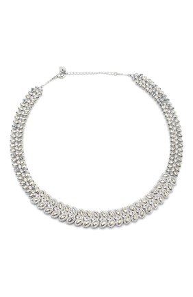 Женское ожерелье baron SWAROVSKI серебряного цвета по цене 29870 руб., арт. 5117678 | Фото 1 Женское ожерелье baron SWAROVSKI серебряного цвета, арт. 5117678 | Фото 1