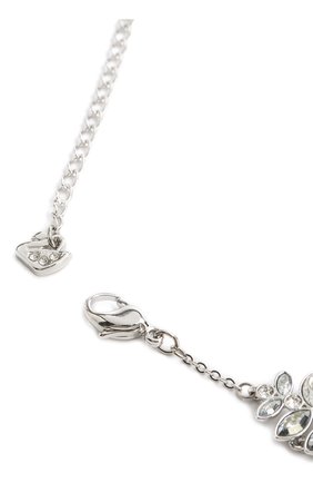 Женское ожерелье baron SWAROVSKI серебряного цвета по цене 29870 руб., арт. 5117678 | Фото 2 Женское ожерелье baron SWAROVSKI серебряного цвета, арт. 5117678 | Фото 2