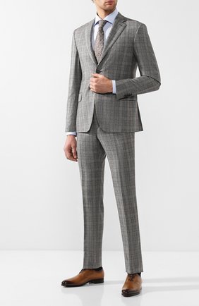 Мужские кожаные оксфорды BERLUTI коричневого цвета по цене 189000 руб., арт. S4505-001 | Фото 2 Мужские кожаные оксфорды BERLUTI коричневого цвета, арт. S4505-001 | Фото 2 (Статус проверки: Проверена категория, Проверено; Стили: Классический; Материал внутренний: Натуральная кожа; Материал внешний: Кожа)