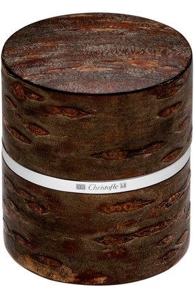 Мужского баночка для чая bark CHRISTOFLE коричневого цвета по цене 16750 руб., арт. 04255120 | Фото 1 Мужского баночка для чая bark CHRISTOFLE коричневого цвета, арт. 04255120 | Фото 1