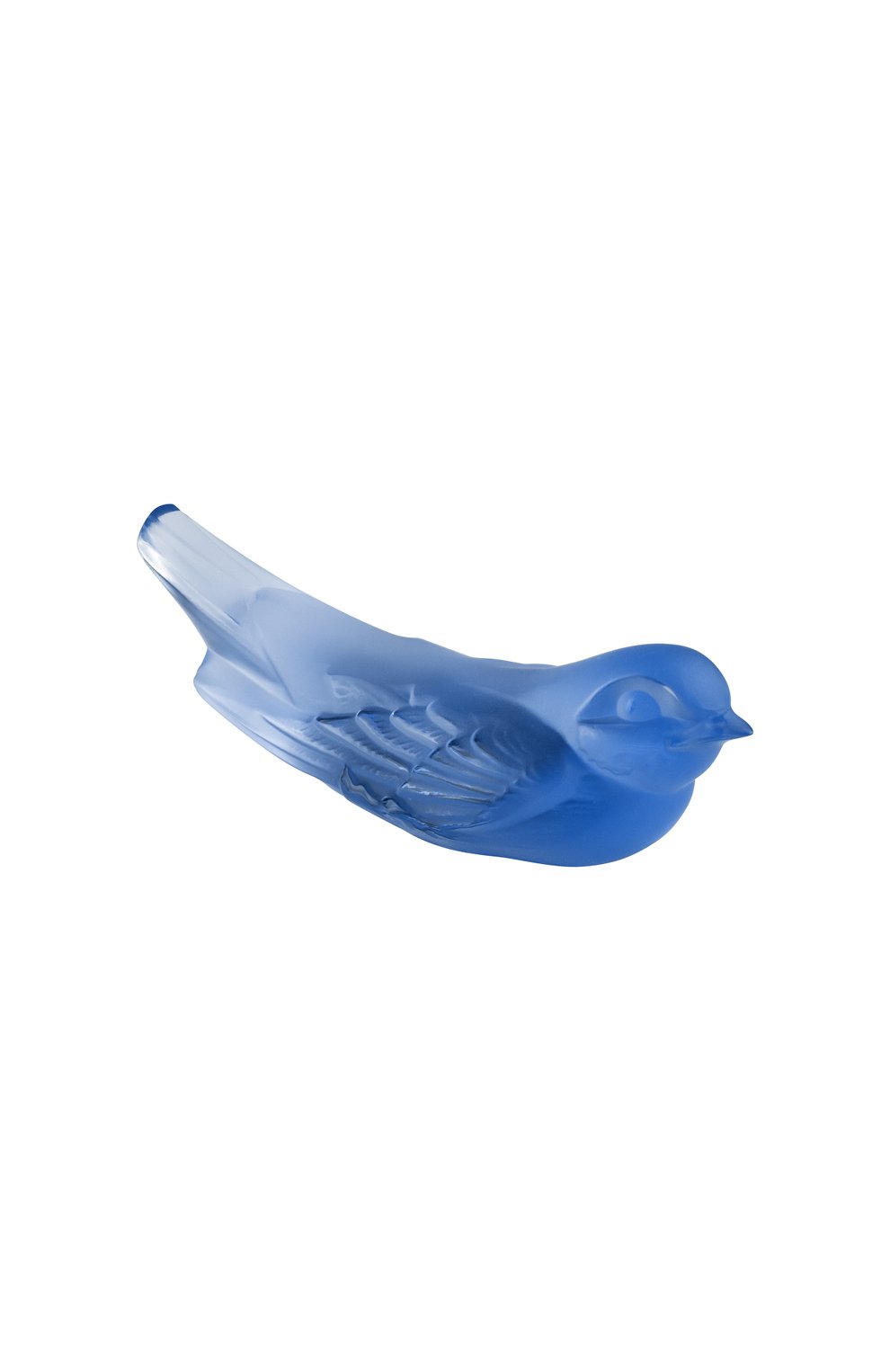 Скульптура hirondelles LALIQUE синего цвета, арт. 10645500 | Фото 1 (Интерьер_коллекция: Hirondelles; Статус проверки: Проверена категория; Ограничения доставки: fragile-2)
