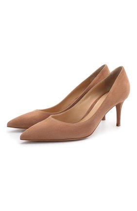 Замшевые туфли Gianvito 70 | Фото №1 Замшевые туфли Gianvito 70 | Фото №1