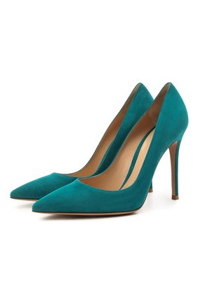 Замшевые туфли Gianvito 105 | Фото №1 Замшевые туфли Gianvito 105 | Фото №1
