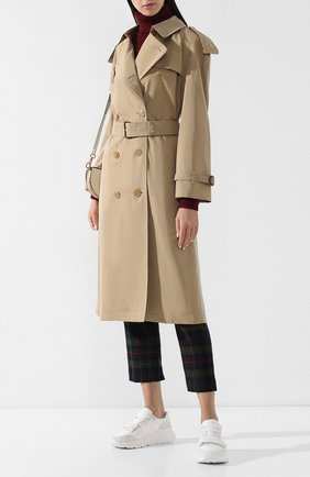 Женский хлопковый тренч westminster BURBERRY бежевого цвета по цене 148000 руб., арт. 4073380 | Фото 2 Женский хлопковый тренч westminster BURBERRY бежевого цвета, арт. 4073380 | Фото 2