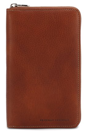Мужской кожаный футляр для документов BRUNELLO CUCINELLI коричневого цвета по цене 48100 руб., арт. MWZIU180 | Фото 1 Мужской кожаный футляр для документов BRUNELLO CUCINELLI коричневого цвета, арт. MWZIU180 | Фото 1