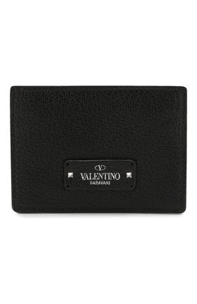 Мужской кожаный футляр для кредитных карт valentino garavani VALENTINO черного цвета по цене 11450 руб., арт. RY2P0655/HFY | Фото 1 Мужской кожаный футляр для кредитных карт valentino garavani VALENTINO черного цвета, арт. RY2P0655/HFY | Фото 1