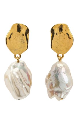 Женские серьги marusia COPINE JEWELRY белого цвета по цене 18480 руб., арт. MARUSIAGLD | Фото 1 Женские серьги marusia COPINE JEWELRY белого цвета, арт. MARUSIAGLD | Фото 1