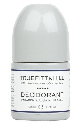 Мужской роликовый дезодорант TRUEFITT&HILL бесцветного цвета по цене 3200 руб., арт. 10026 | Фото 1 Мужской роликовый дезодорант TRUEFITT&HILL бесцветного цвета, арт. 10026 | Фото 1