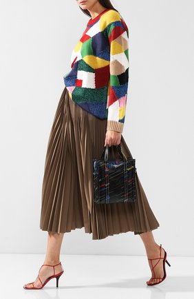 Женская сумка bazar shopper xs BALENCIAGA разноцветная цвета, арт. 513989/0Q7NN купить в ЦУМ | Фото №2 Сумка Bazar Shopper XS Balenciaga разноцветная цвета | Фото №2