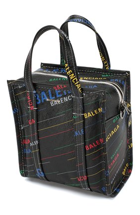 Женская сумка bazar shopper xs BALENCIAGA разноцветная цвета, арт. 513989/0Q7NN купить в ЦУМ | Фото №4 Сумка Bazar Shopper XS Balenciaga разноцветная цвета | Фото №4
