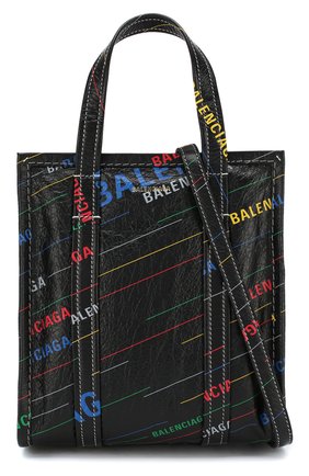 Женская сумка bazar shopper xs BALENCIAGA разноцветная цвета, арт. 513989/0Q7NN купить в ЦУМ | Фото №6 Сумка Bazar Shopper XS Balenciaga разноцветная цвета | Фото №6