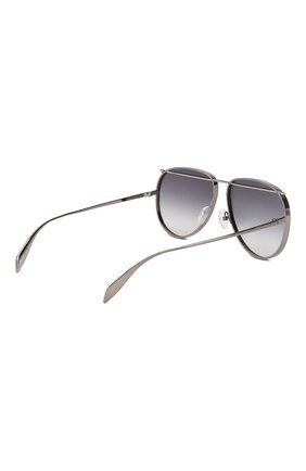Женские солнцезащитные очки ALEXANDER MCQUEEN серого цвета по цене 31750 руб., арт. AM0170 003 | Фото 3 Женские солнцезащитные очки ALEXANDER MCQUEEN серого цвета, арт. AM0170 003 | Фото 3