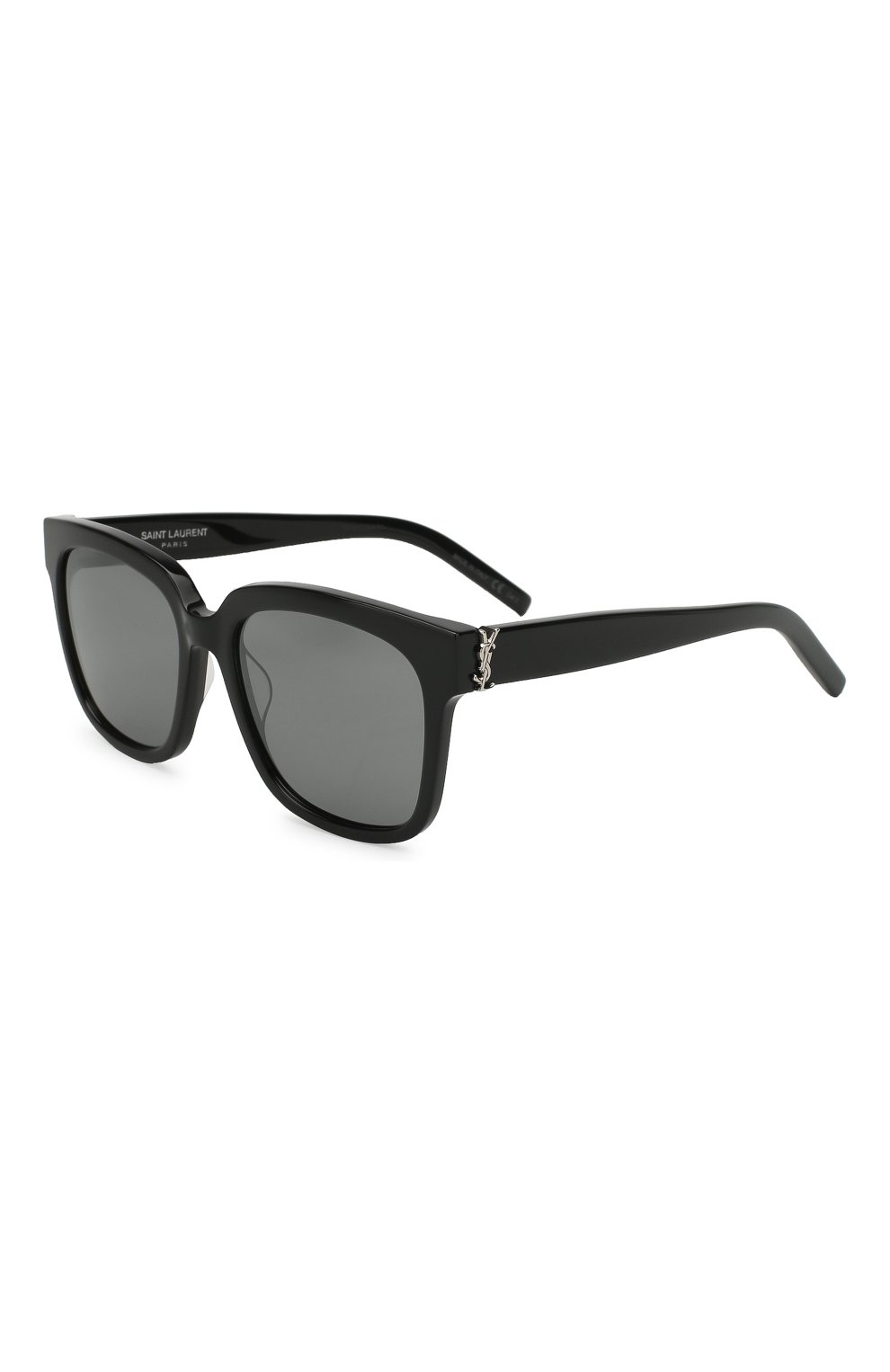 Женские солнцезащитные очки SAINT LAURENT черного цвета, арт. SL M40 002 | Фото 1