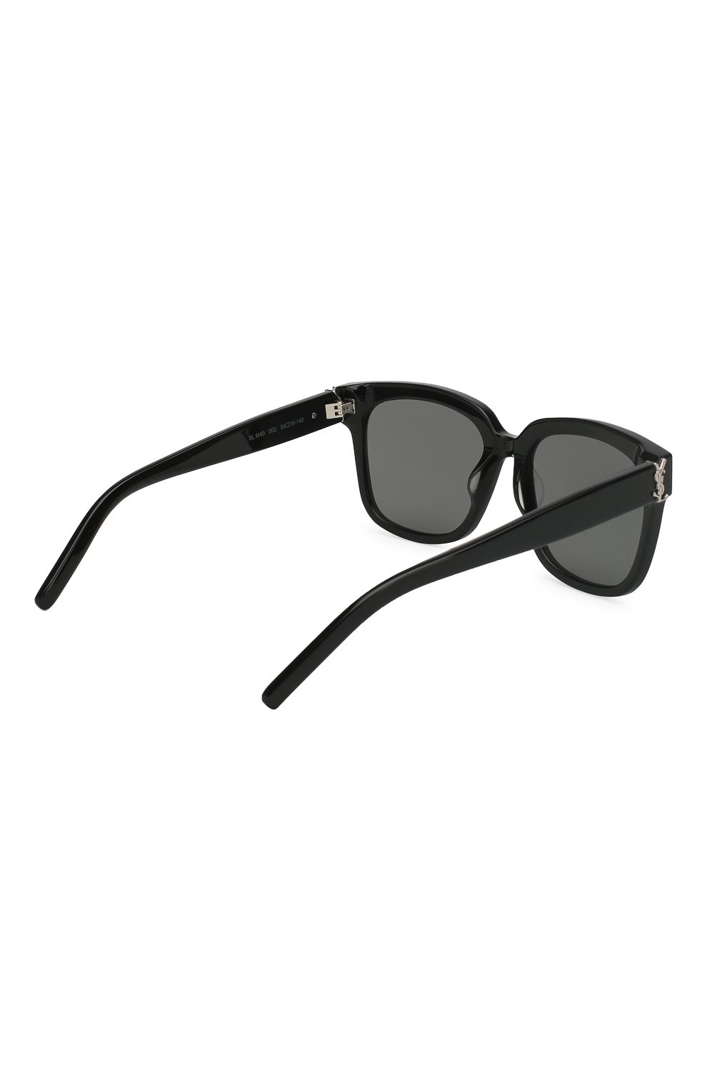 Женские солнцезащитные очки SAINT LAURENT черного цвета по цене 27000 руб., арт. SL M40 002 | Фото 4 Женские солнцезащитные очки SAINT LAURENT черного цвета, арт. SL M40 002 | Фото 4