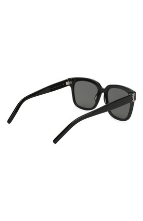 Женские солнцезащитные очки SAINT LAURENT черного цвета по цене 27000 руб., арт. SL M40 002 | Фото 4 Женские солнцезащитные очки SAINT LAURENT черного цвета, арт. SL M40 002 | Фото 4