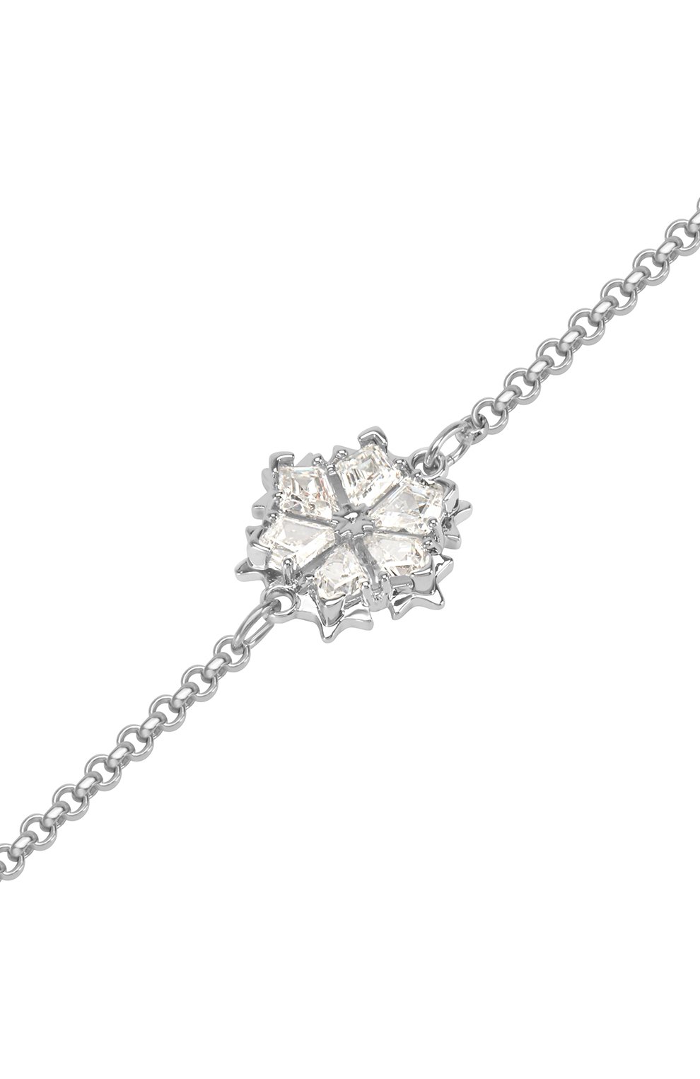 Женский браслет remix collection snowflake SWAROVSKI серебряного цвета по цене 4840 руб., арт. 5432735 | Фото 3 Женский браслет remix collection snowflake SWAROVSKI серебряного цвета, арт. 5432735 | Фото 3