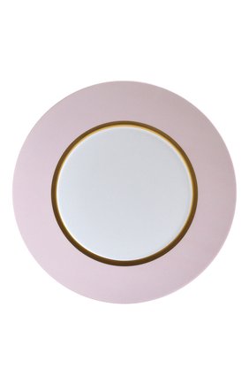 Сервировочная тарелка cronos rose BERNARDAUD розового цвета, арт. 1678/2134 | Фото 1 (Статус проверки: Проверена категория; Ограничения доставки: fragile-2)