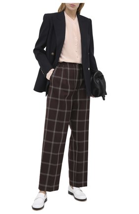 Женская шелковая блузка STELLA MCCARTNEY розового цвета по цене 49950 руб., арт. 531885/SY206 | Фото 2 Женская шелковая блузка STELLA MCCARTNEY розового цвета, арт. 531885/SY206 | Фото 2