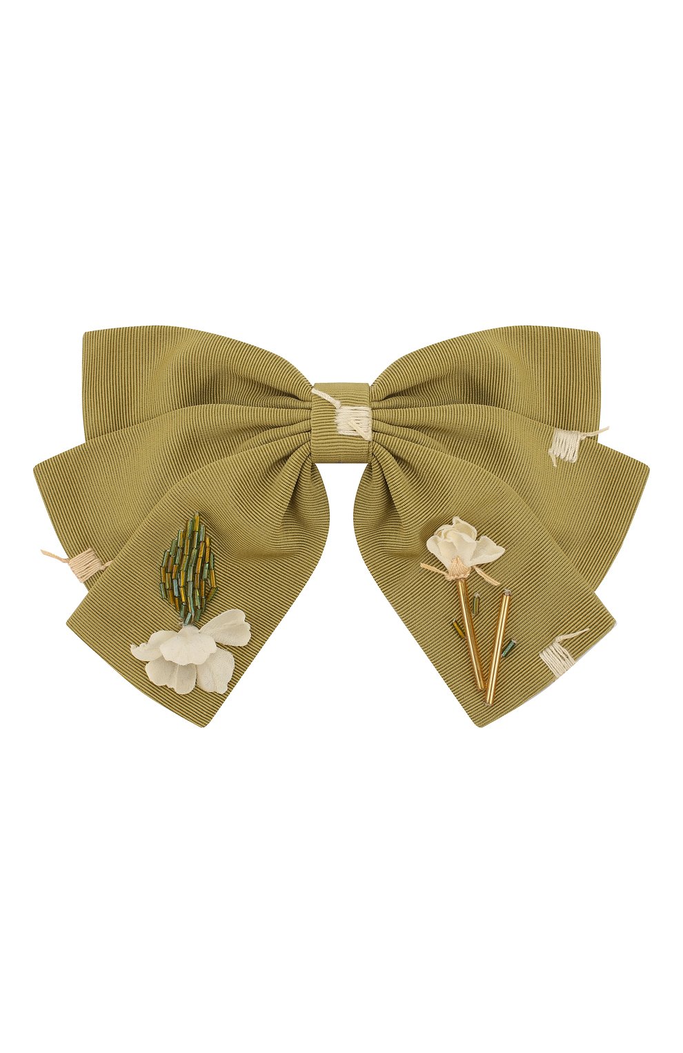 Детская брошь FLOWER ME зеленого цвета, арт. BOW-NS008015M | Фото 1