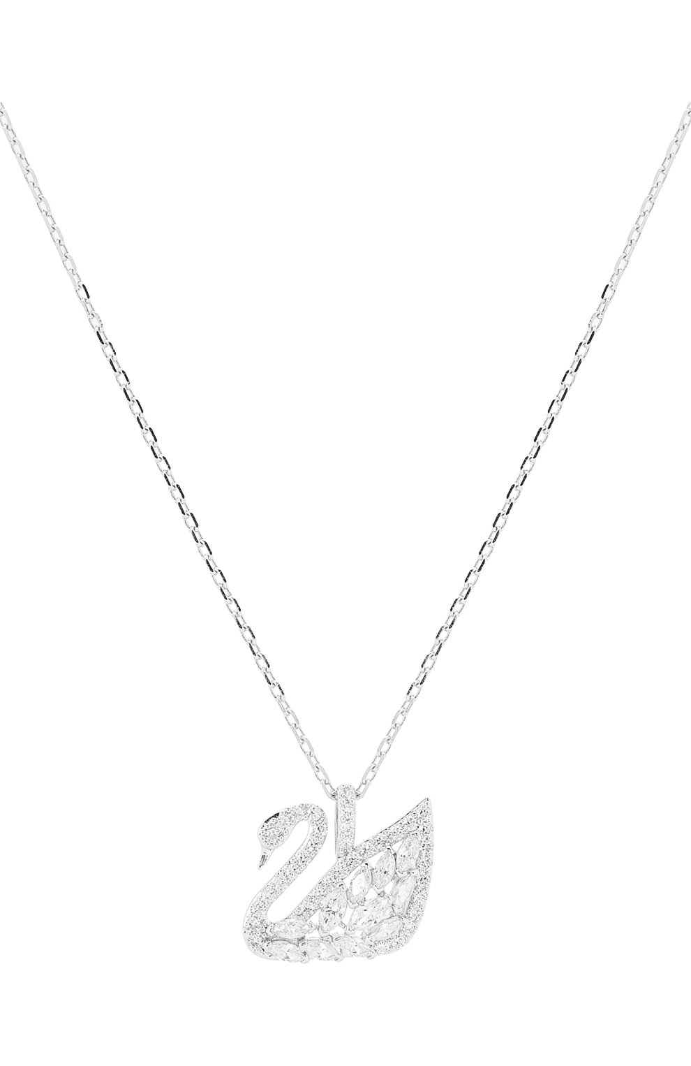 Женская подвеска swan SWAROVSKI серебряного цвета по цене 7980 руб., арт. 5296469 | Фото 2 Женская подвеска swan SWAROVSKI серебряного цвета, арт. 5296469 | Фото 2