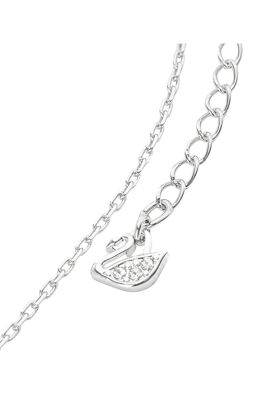 Женская подвеска swan SWAROVSKI серебряного цвета по цене 7980 руб., арт. 5296469 | Фото 3 Женская подвеска swan SWAROVSKI серебряного цвета, арт. 5296469 | Фото 3