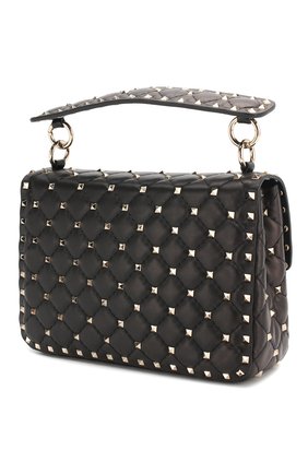 Женская сумка valentino garavani rockstud spike medium VALENTINO черного цвета по цене 159000 руб., арт. RW2B0122/NAP | Фото 3 Женская сумка valentino garavani rockstud spike medium VALENTINO черного цвета, арт. RW2B0122/NAP | Фото 3