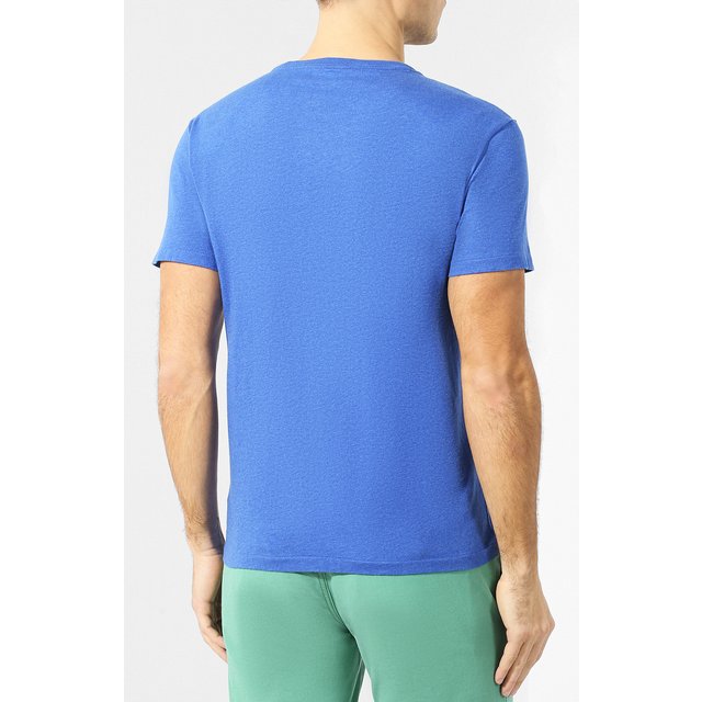 фото Хлопковая футболка polo ralph lauren