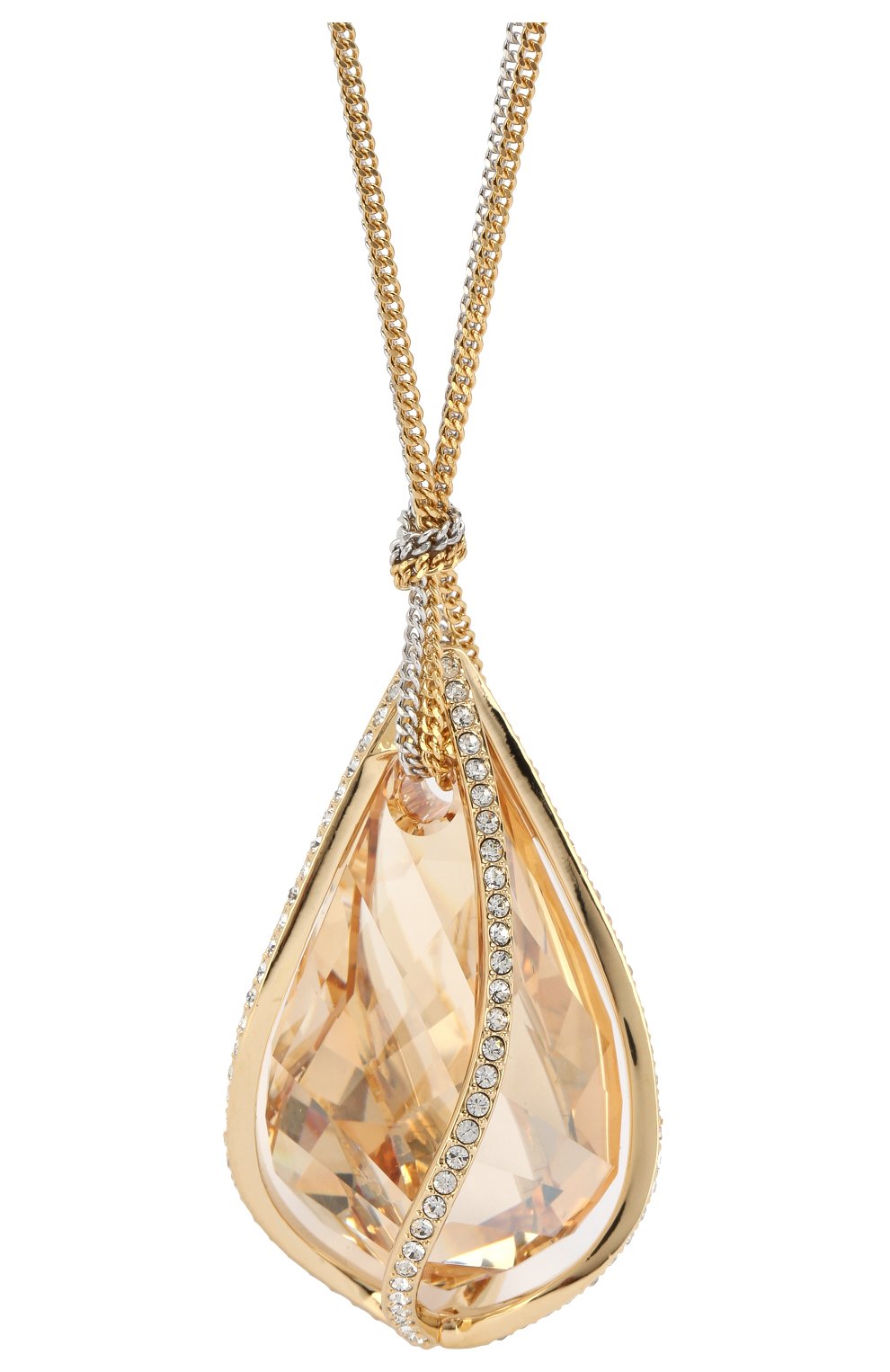 Женская подвеска energic SWAROVSKI золотого цвета по цене 14980 руб., арт. 5195924 | Фото 2 Женская подвеска energic SWAROVSKI золотого цвета, арт. 5195924 | Фото 2