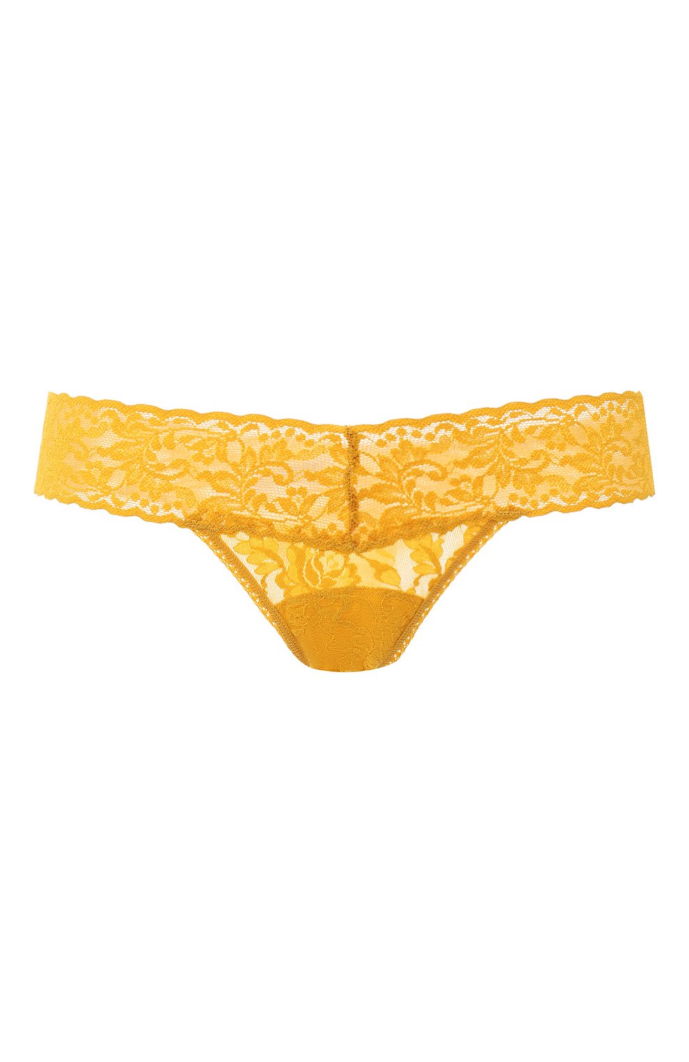 Женские желтые кружевные трусы-стринги HANKY PANKY купить в интернет ...